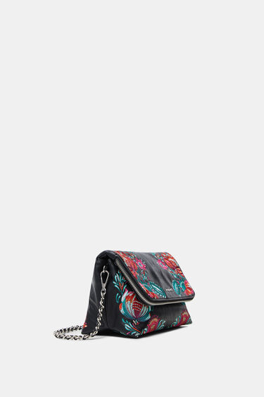 La oficina tarifa vitamina Bolso bandolera floral | Desigual.com