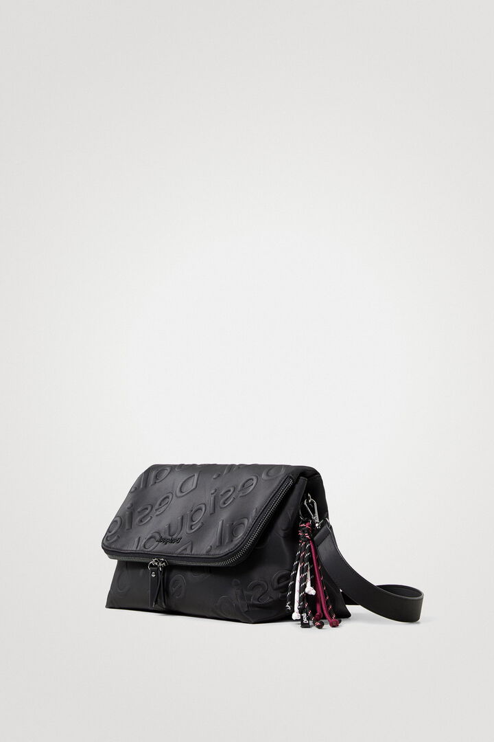 Borsa a tracolla logo in rilievo | Desigual