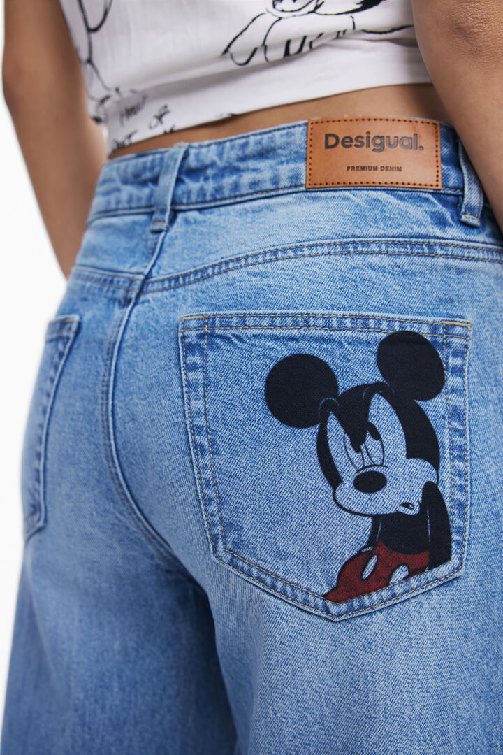 Jeans culotte Mickey™ | Desigual