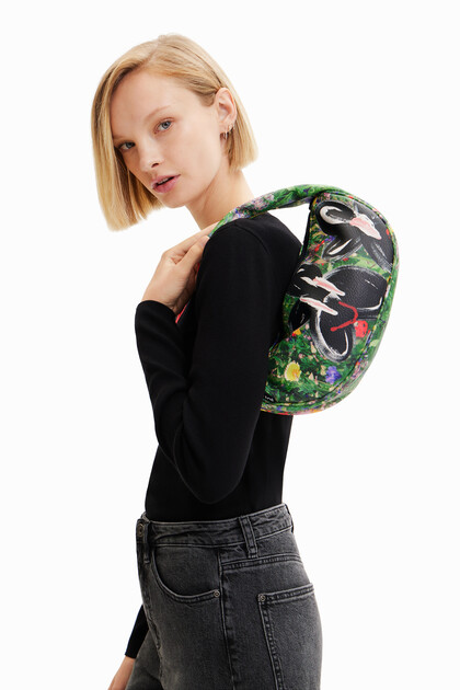Small floral illustrations bag