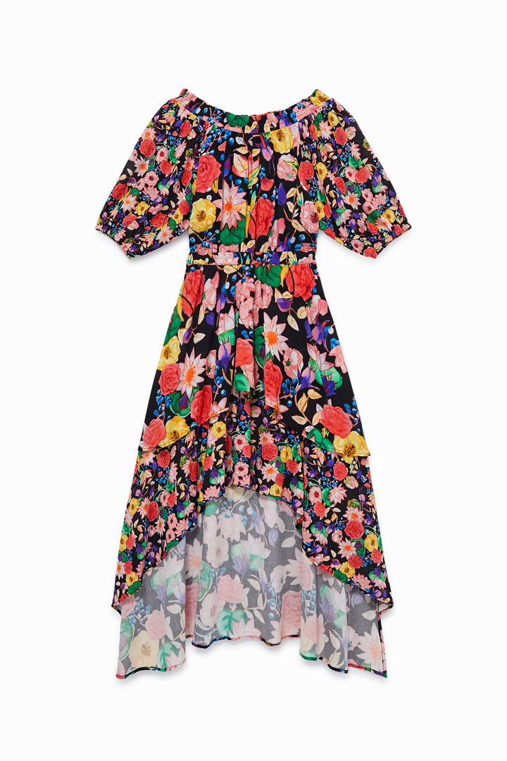 Floral layered dress | Desigual