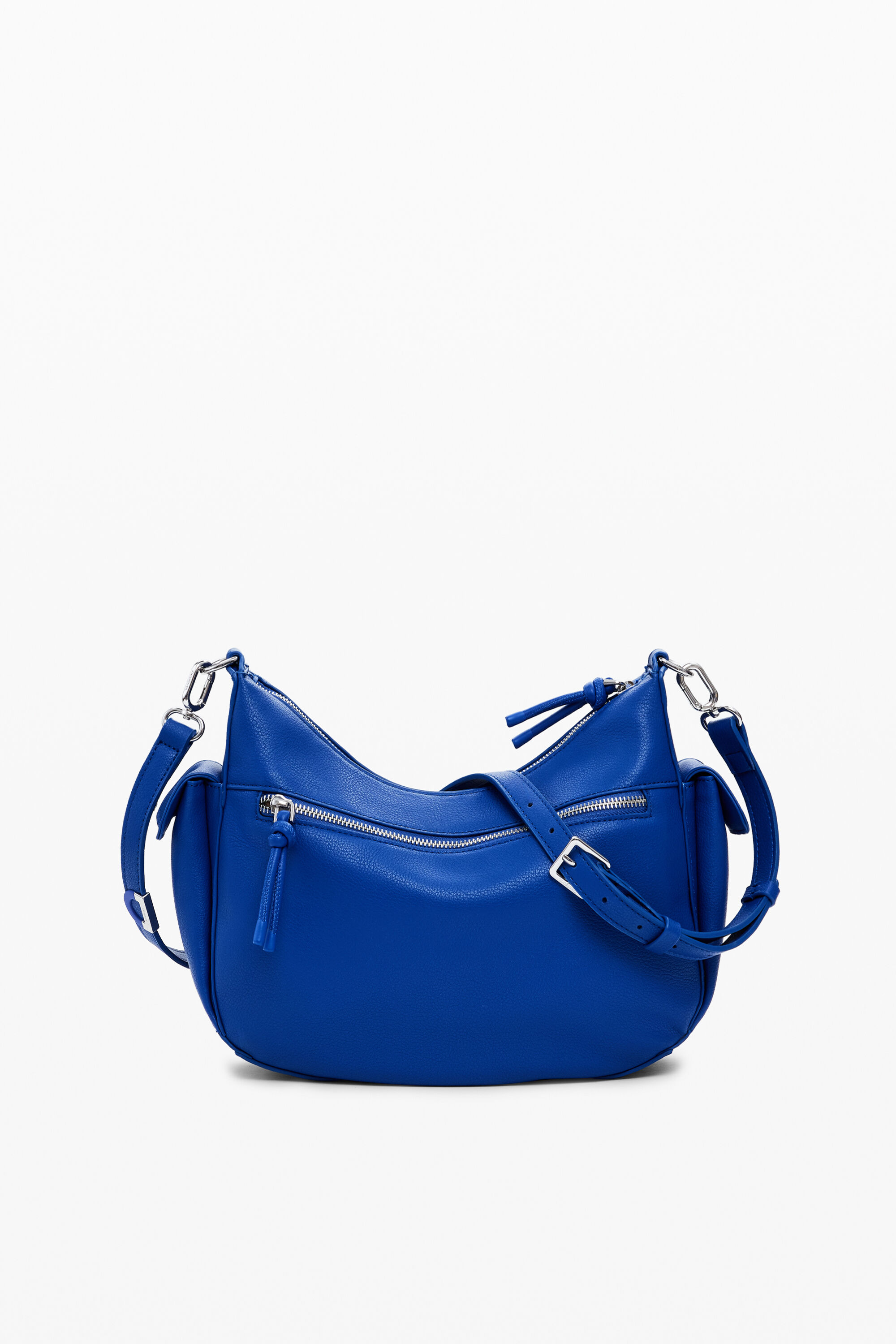 Desigual Medium Logo Bag In Blue