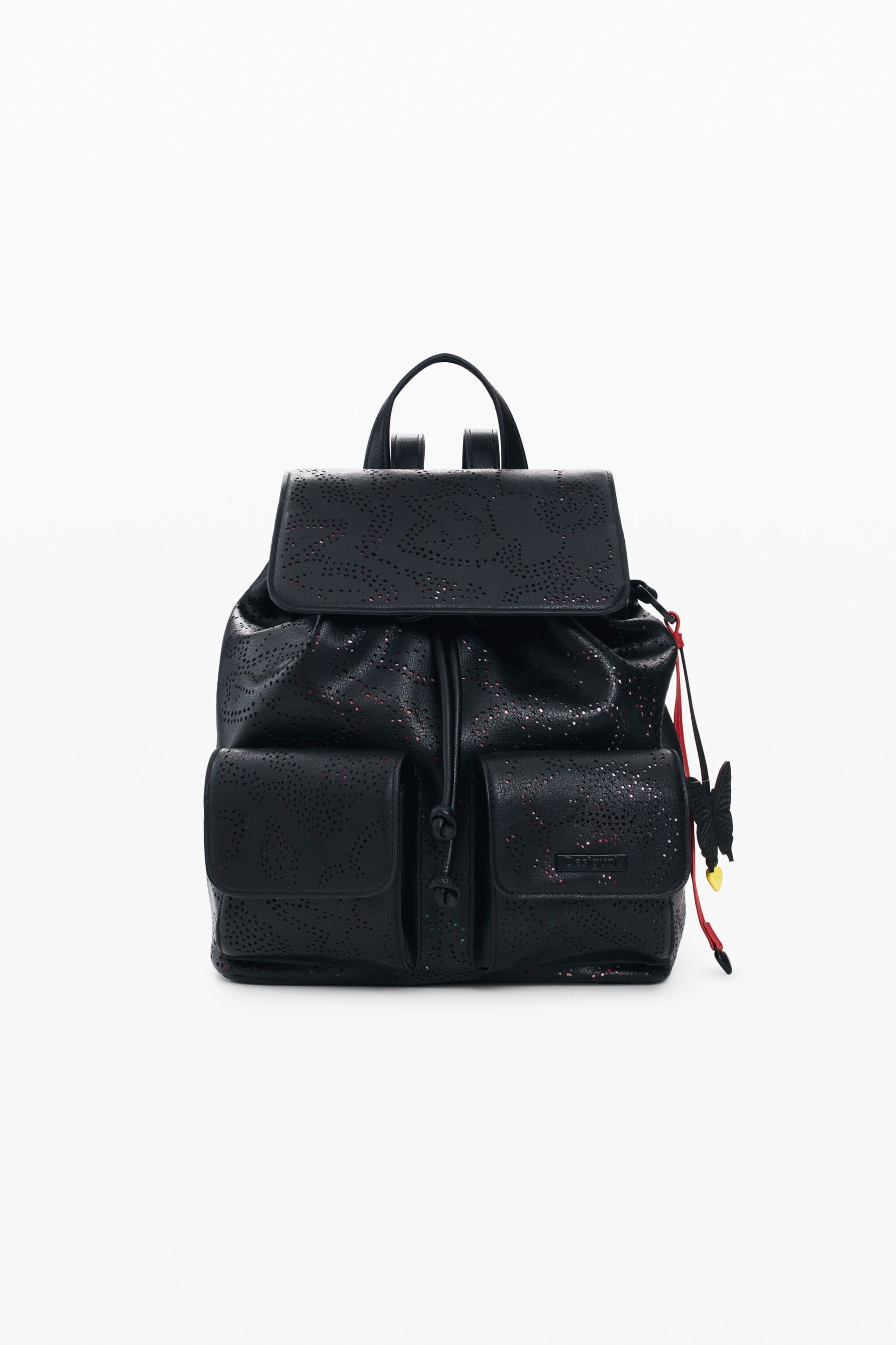 Perforated small backpack