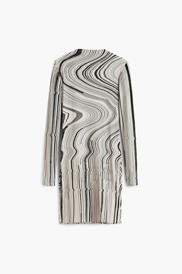 Robe à rayures ondulées | Desigual