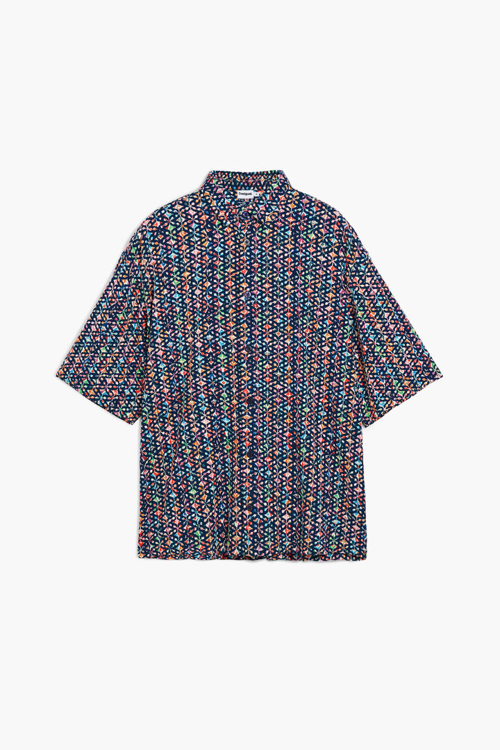 Ethnic short-sleeve shirt | Desigual
