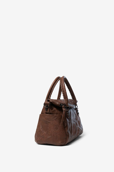 Foldable leather-effect bag | Desigual