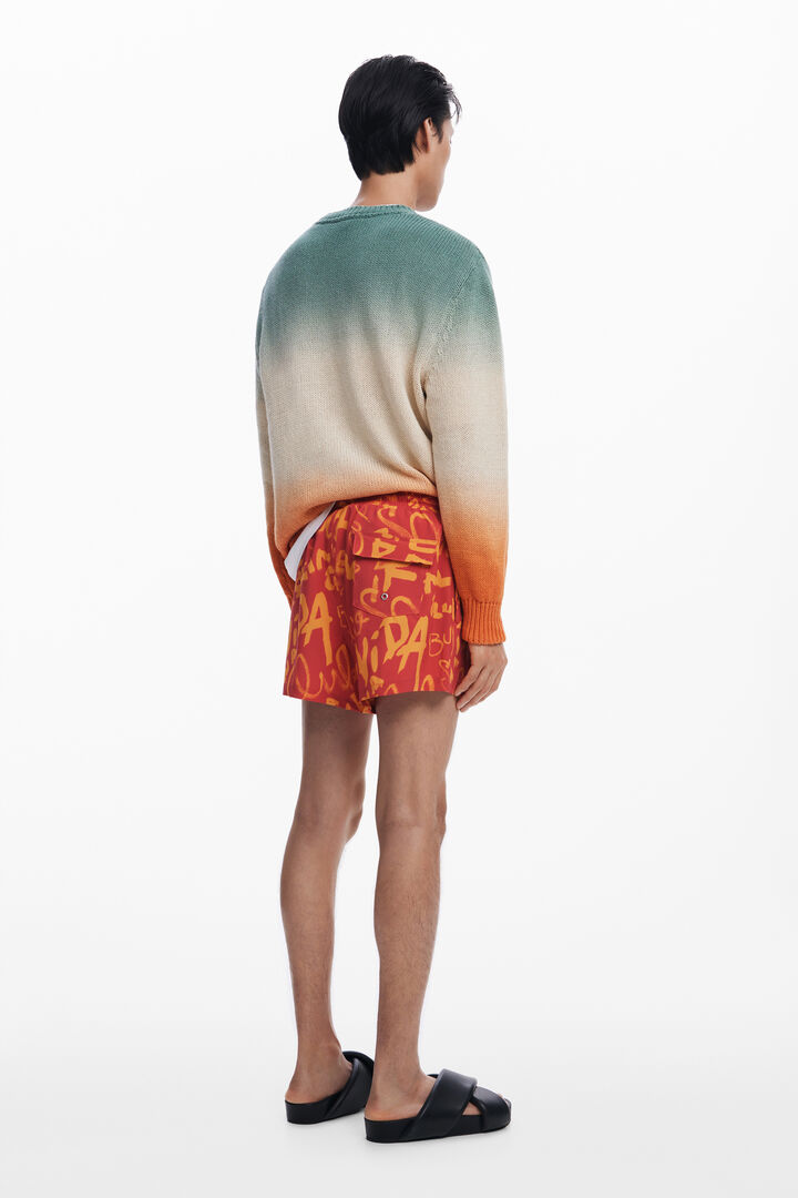 Lettering swimsuit | Desigual