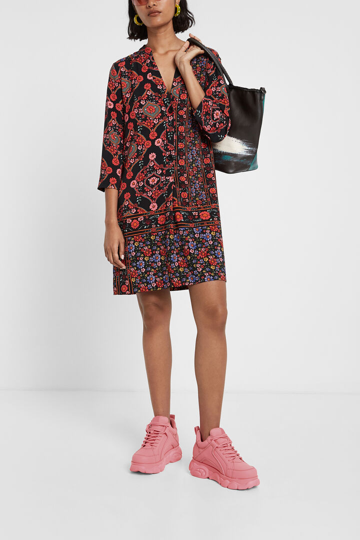 Boho floral dress | Desigual