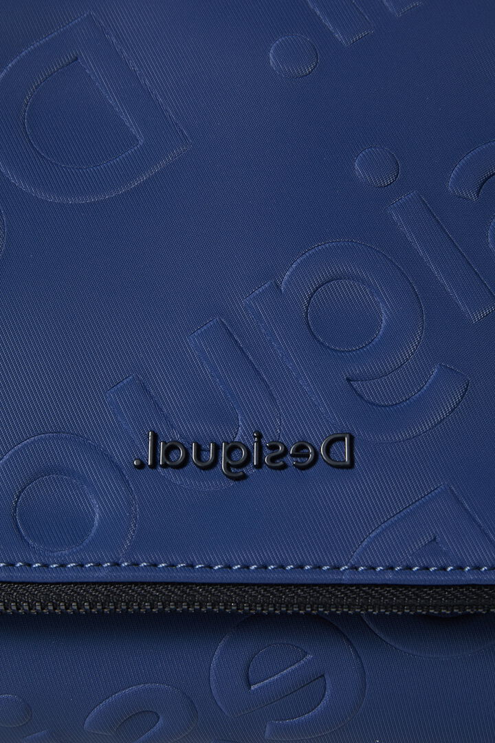Bolso bandolera logo relieve | Desigual
