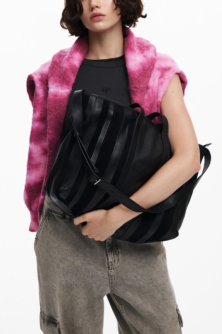 Bolso shopper piel | Desigual