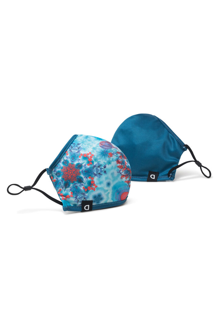 Tie-dye face mask + pouch | Desigual