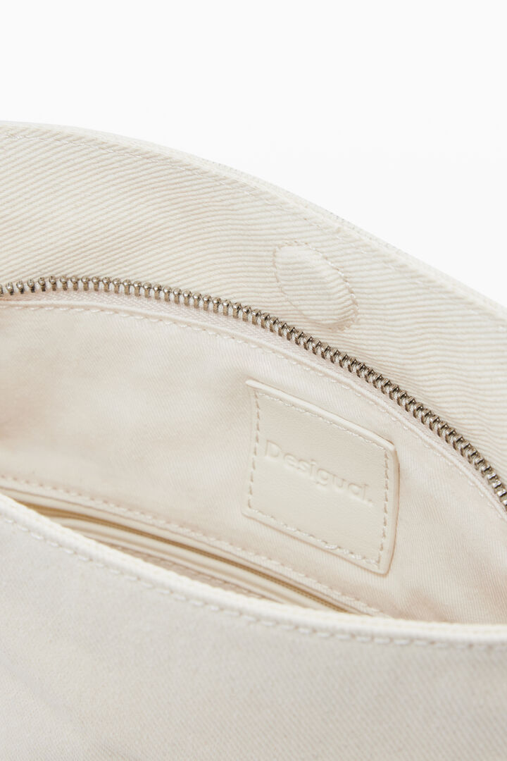 Mittelgroße Tasche mit gestanzter Klappe | Desigual