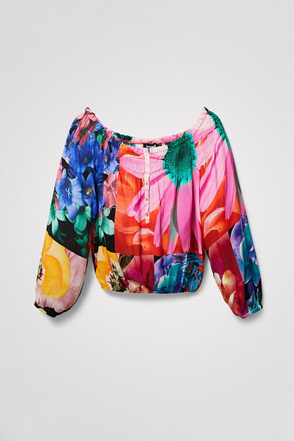 M. Christian Lacroix floral blouse | Desigual
