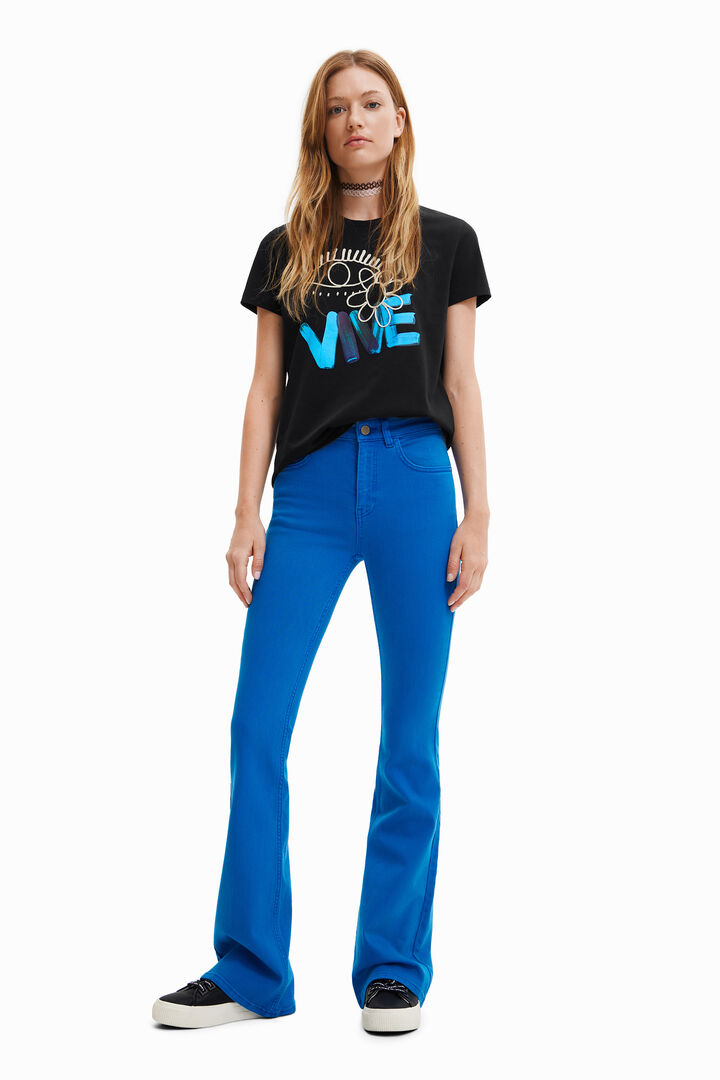 Camiseta "Vive" | Desigual