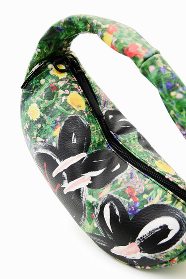 Bolso pequeño floral ilustraciones | Desigual