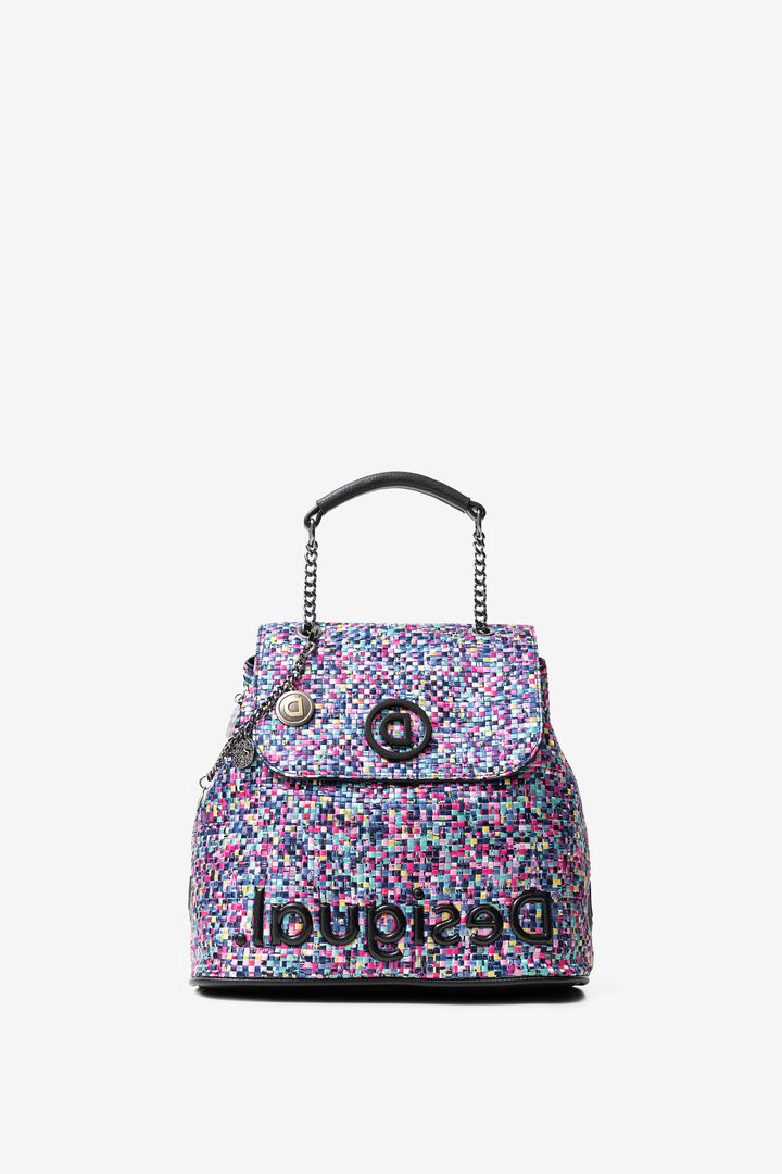 Zaino con intreccio multicolore | Desigual