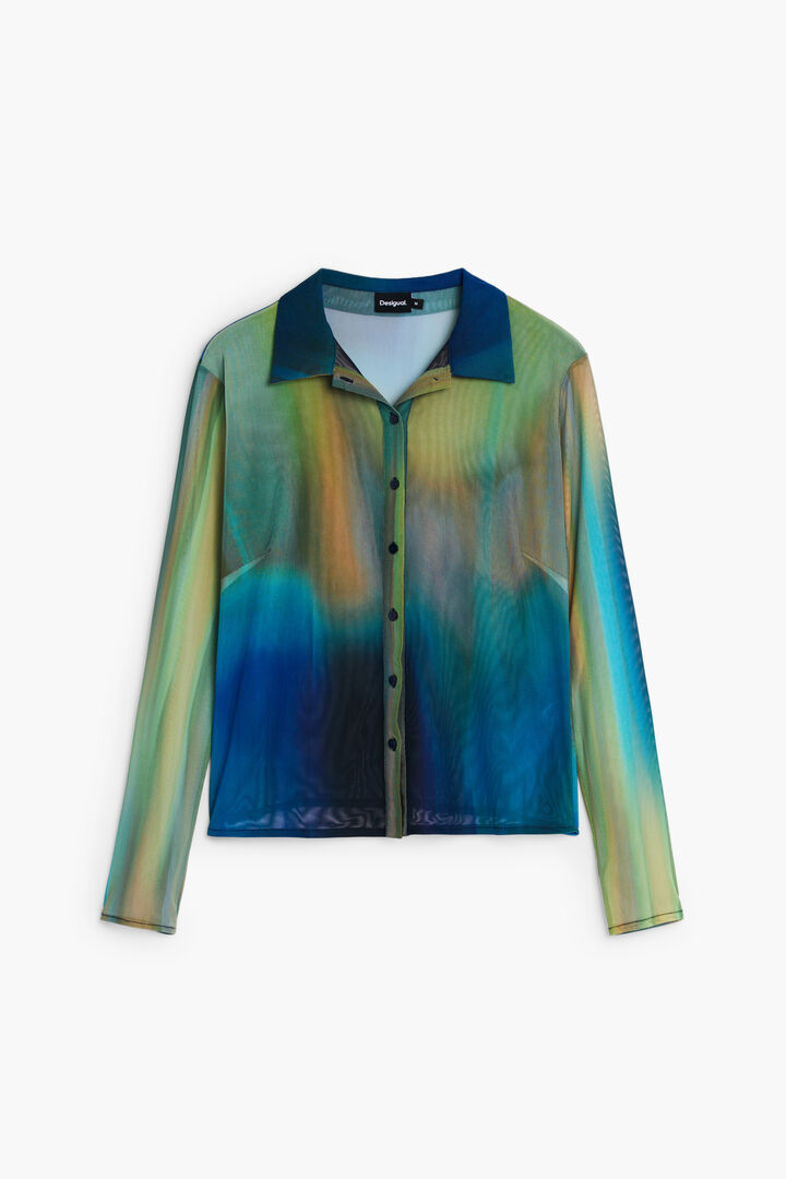 CAMISETA DE MANGA LONGA DE MALHA | Desigual