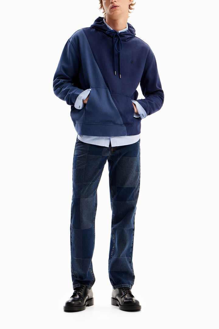 Two-tone hoodie | Desigual