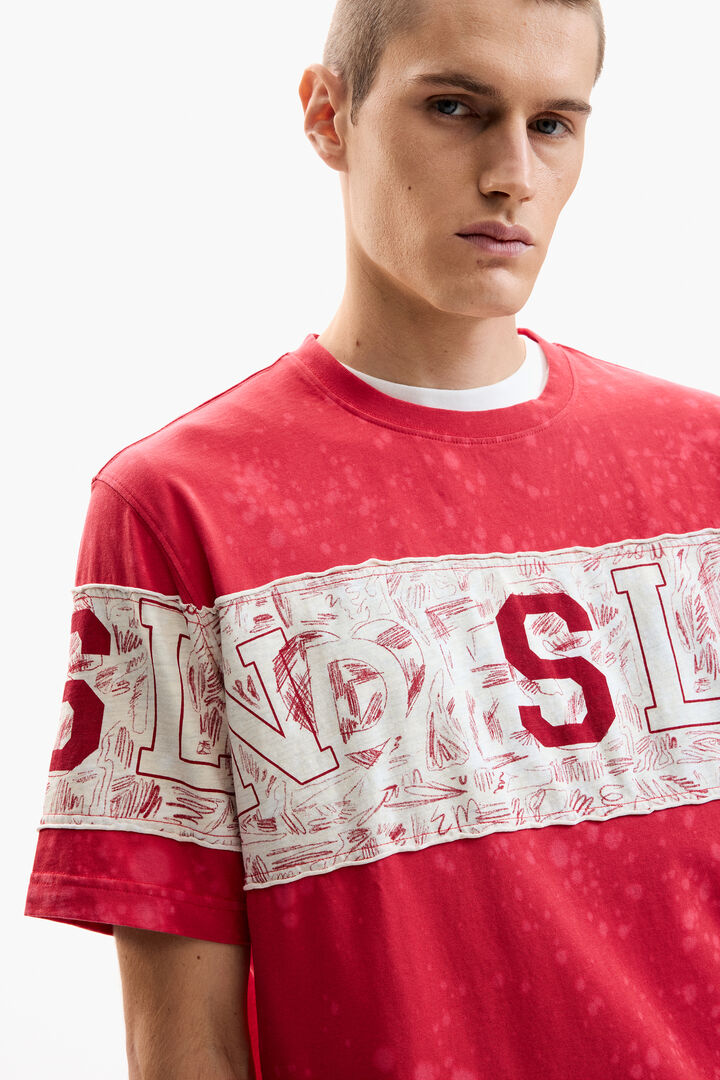 PRINTED KNIT T-SHIRT | Desigual