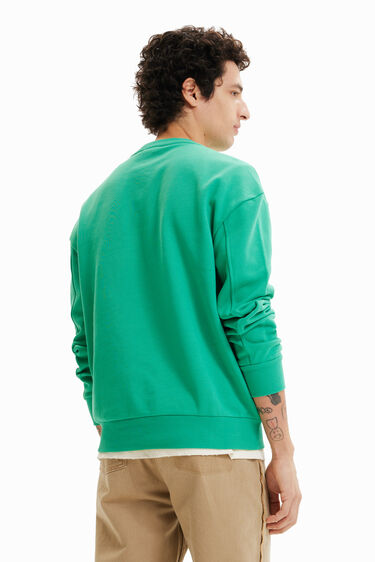Sudadera bolsillo cremallera | Desigual