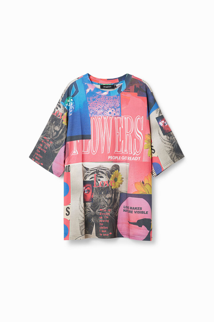 Oversize-Shirt Collage