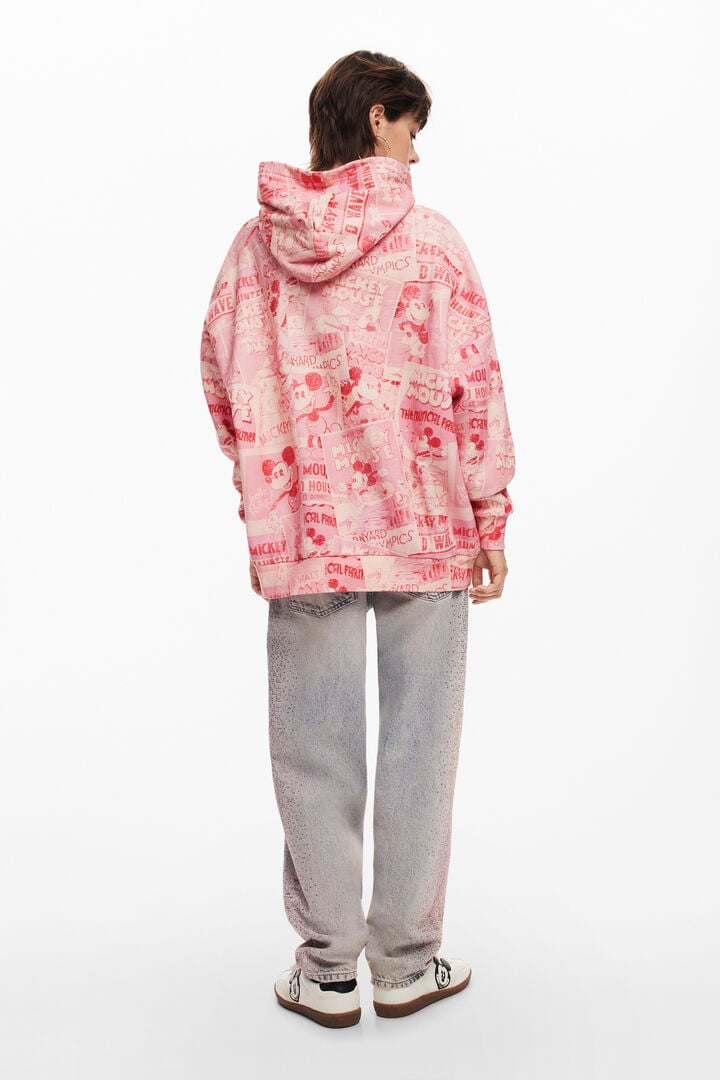 Sudadera Mickey Mouse cordón | Desigual