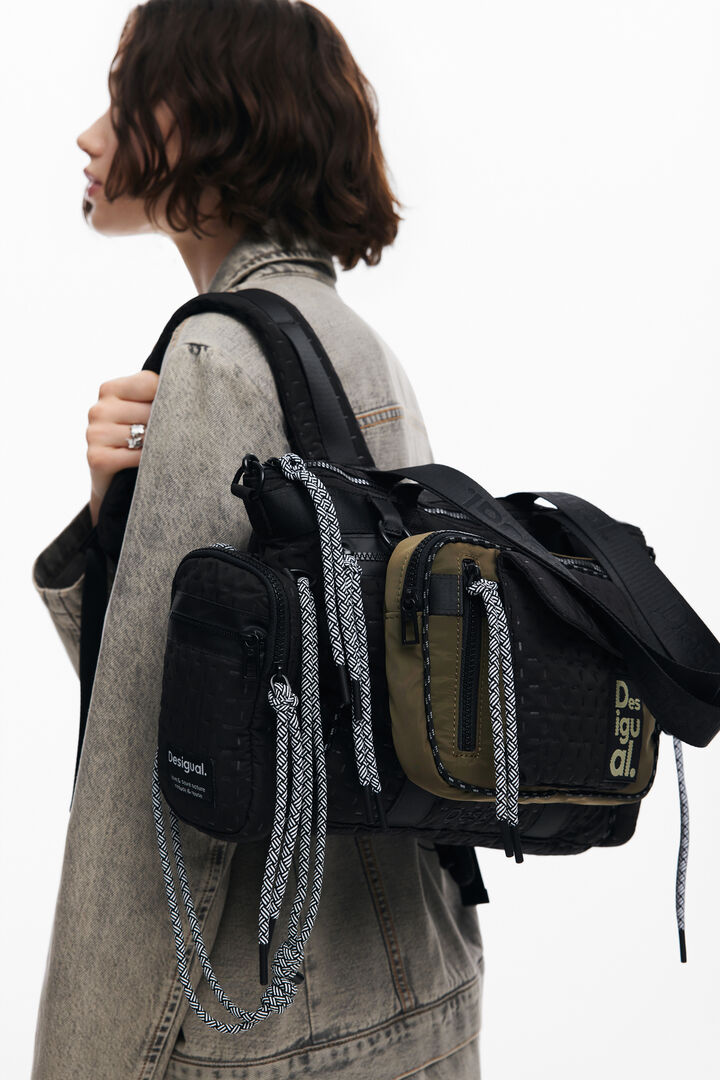 Bolso Voyager bowling XL multiposición | Desigual