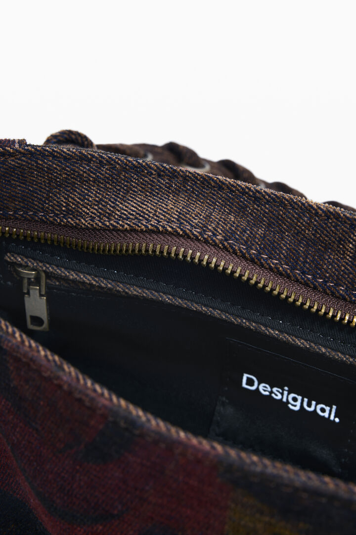 Middelgrote tas graffiti lippen