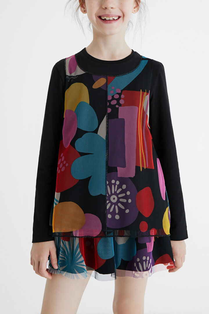 Camiseta tul estampada | Desigual