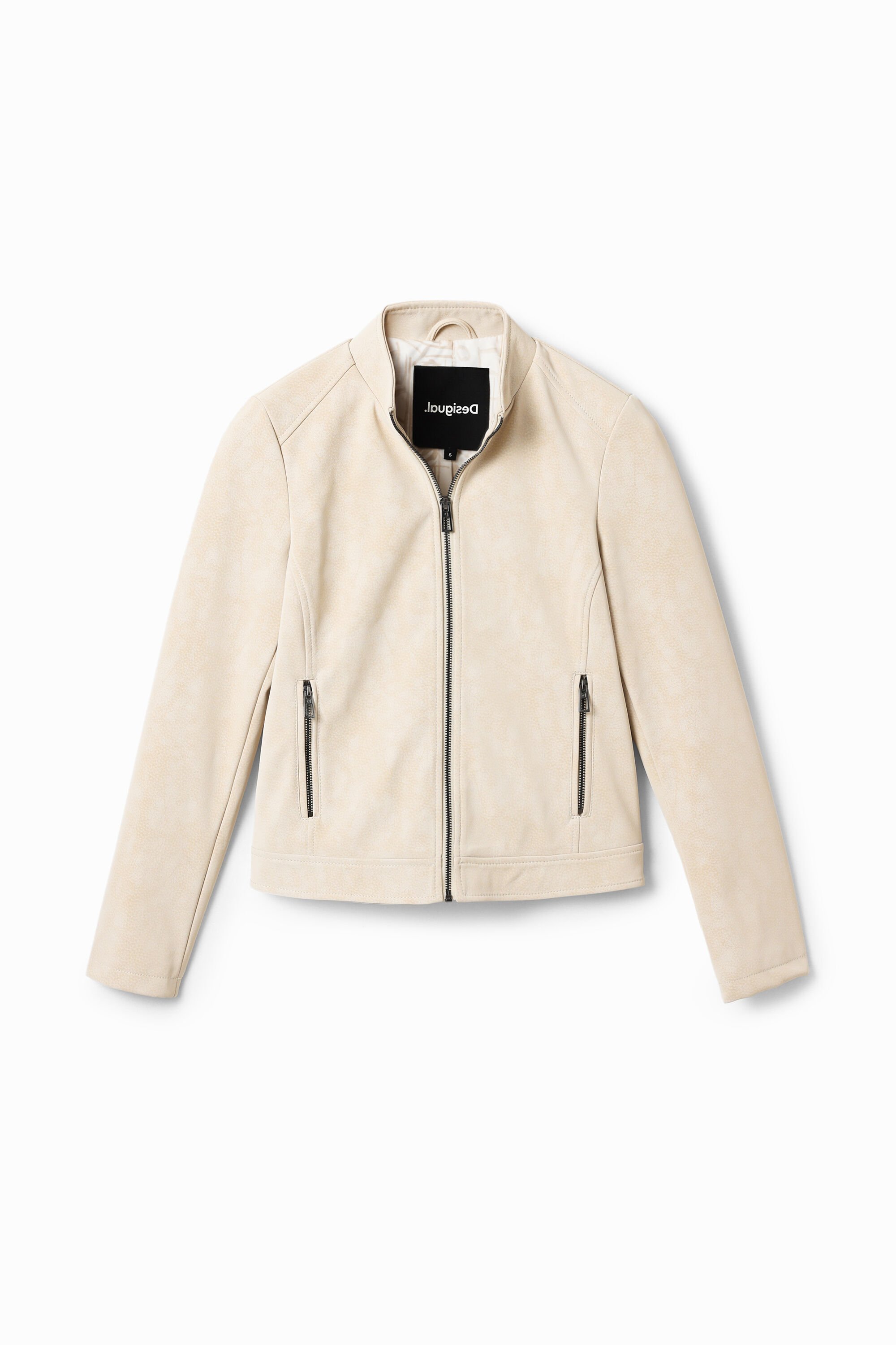 Veste biker daim hotsell