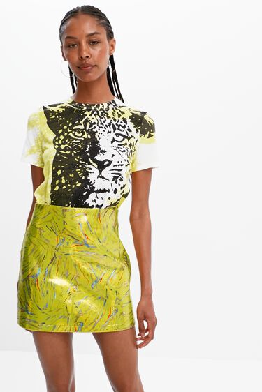 Arty slim mini skirt | Desigual