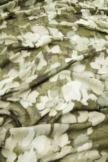 Fulard rectangular camo | Desigual