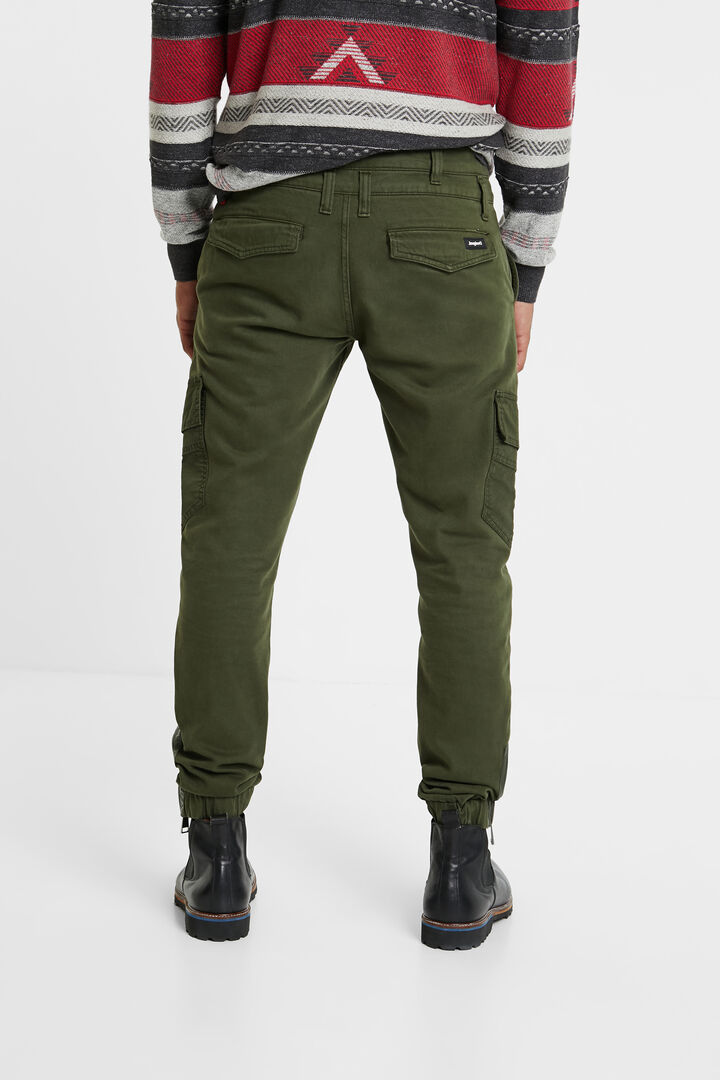 Pantalón Baggy bolsillos cargo | Desigual