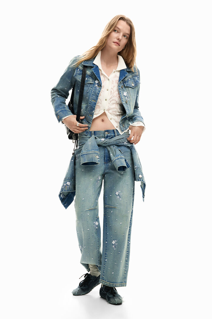 Bestickte Jeans | Desigual