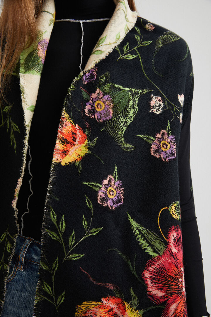 Chal reversible estampado | Desigual