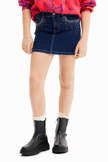 Minifaldilla texana strass | Desigual
