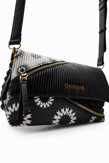 Midsize patchwork crossbody bag | Desigual