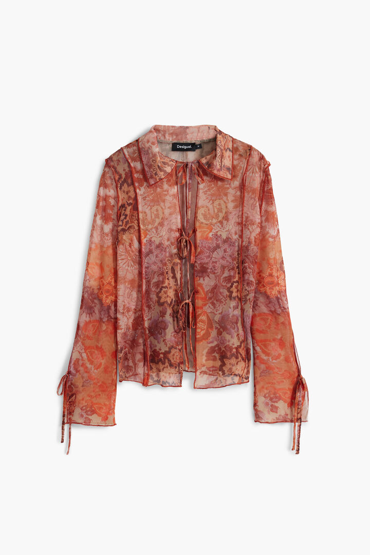 Chiffon T-shirt with bows | Desigual