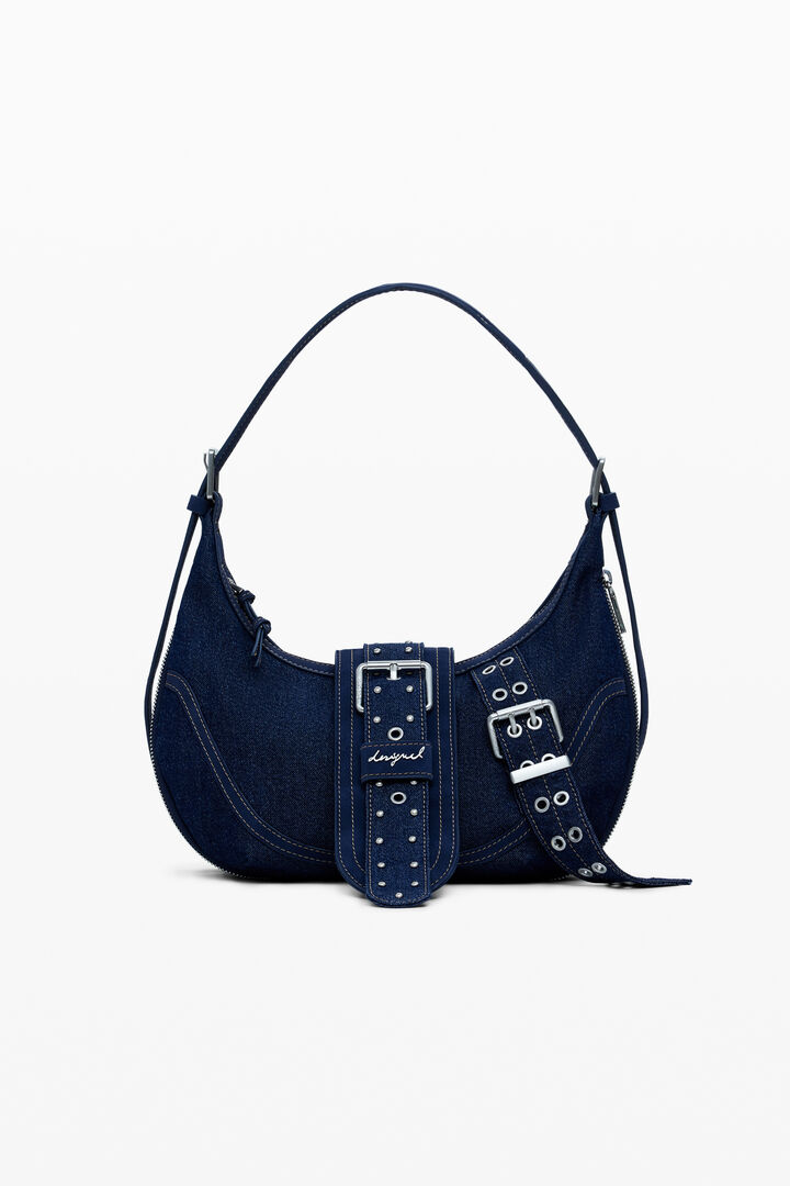 Bolso vaquero hebillas mediano
