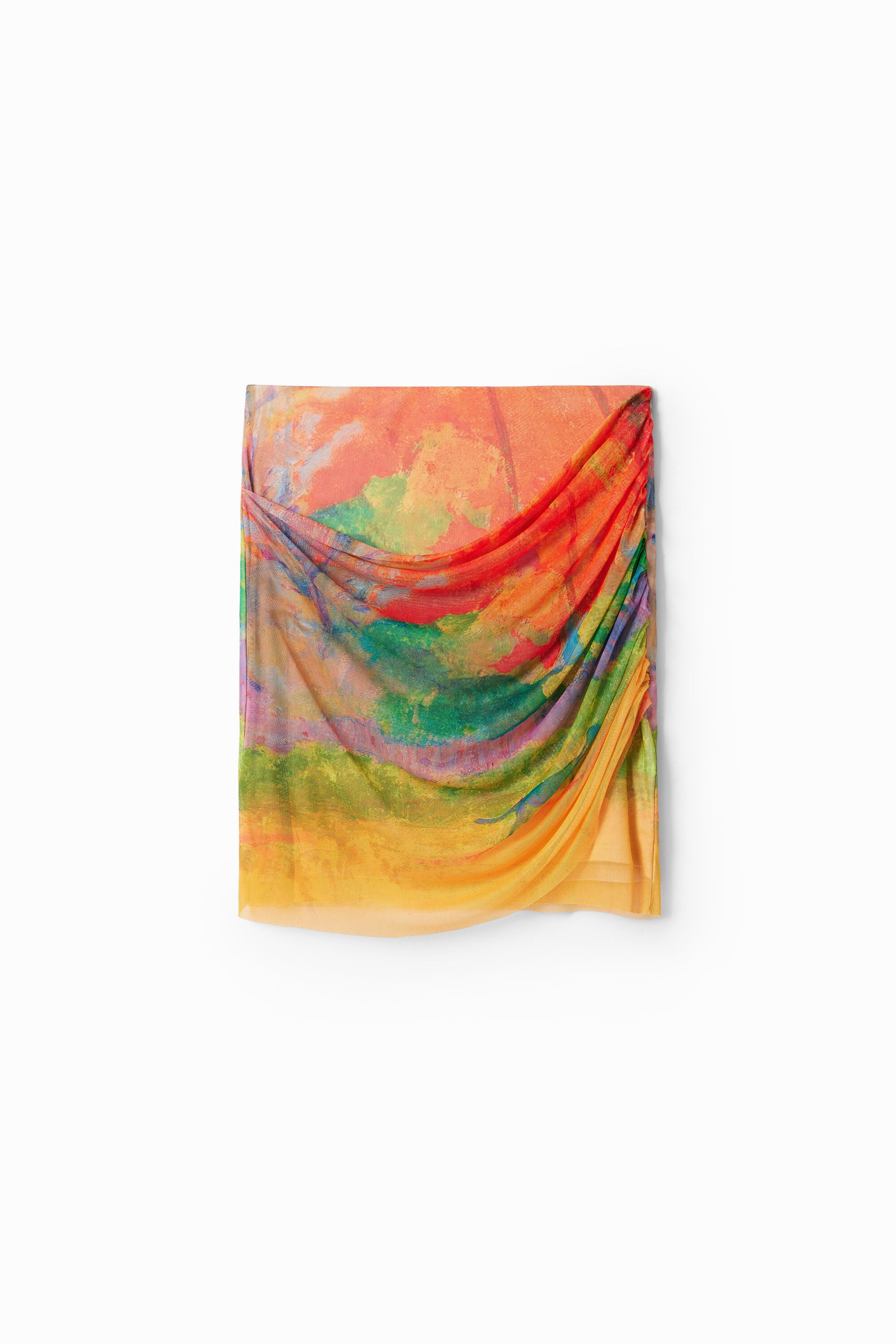 Minifalda paisaje arty - MATERIAL FINISHES - L