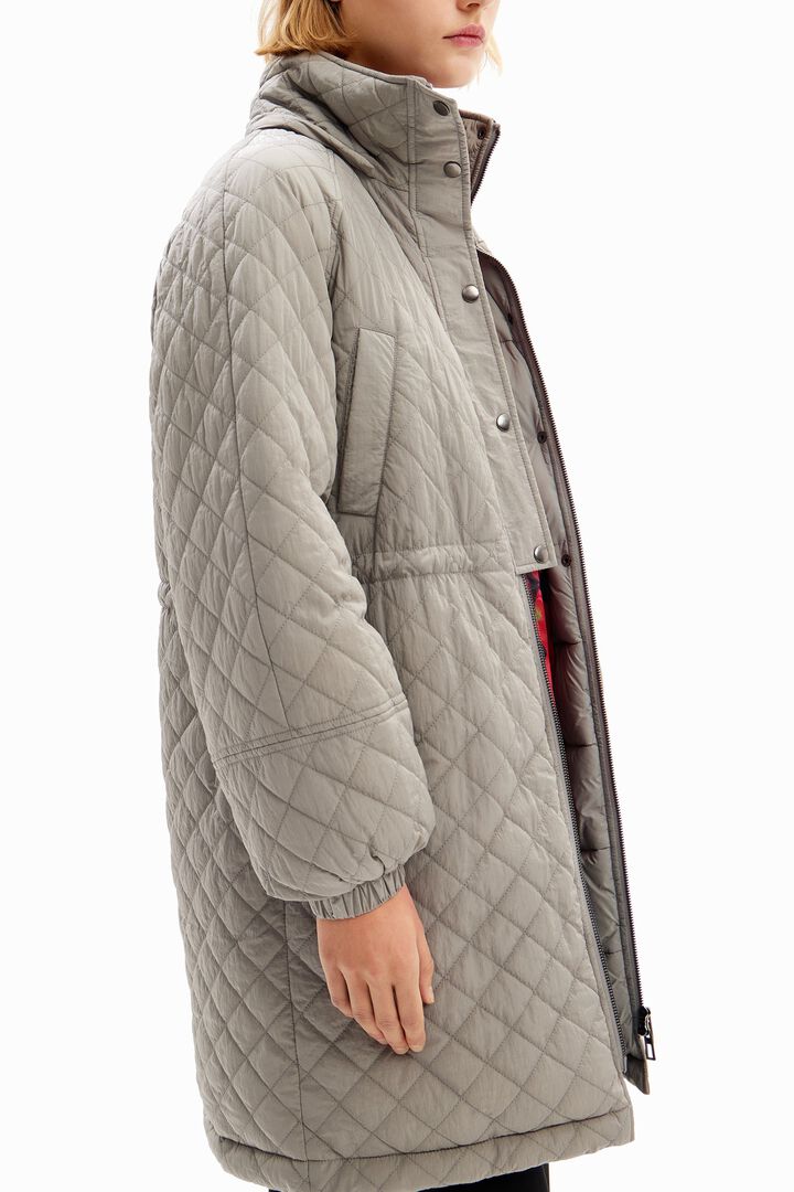 Steppmantel Puff&auml;rmel | Desigual