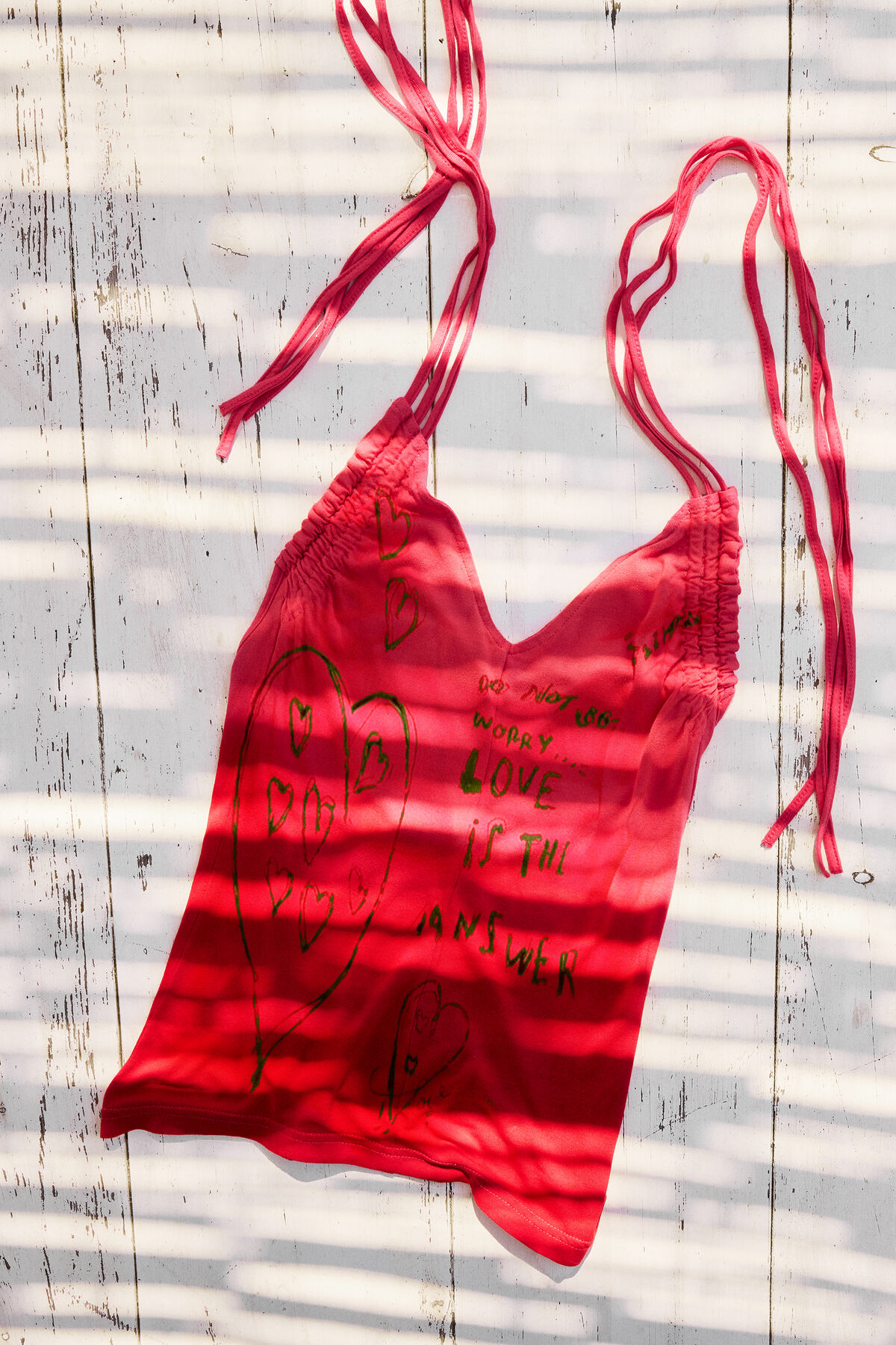 トップホルター レタリング サンゴ 女性用 I Desigual.com