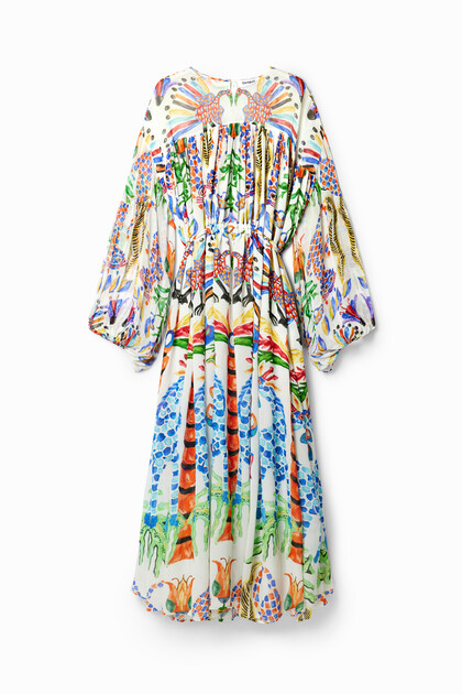 Vestido maxi tunica Stella Jean