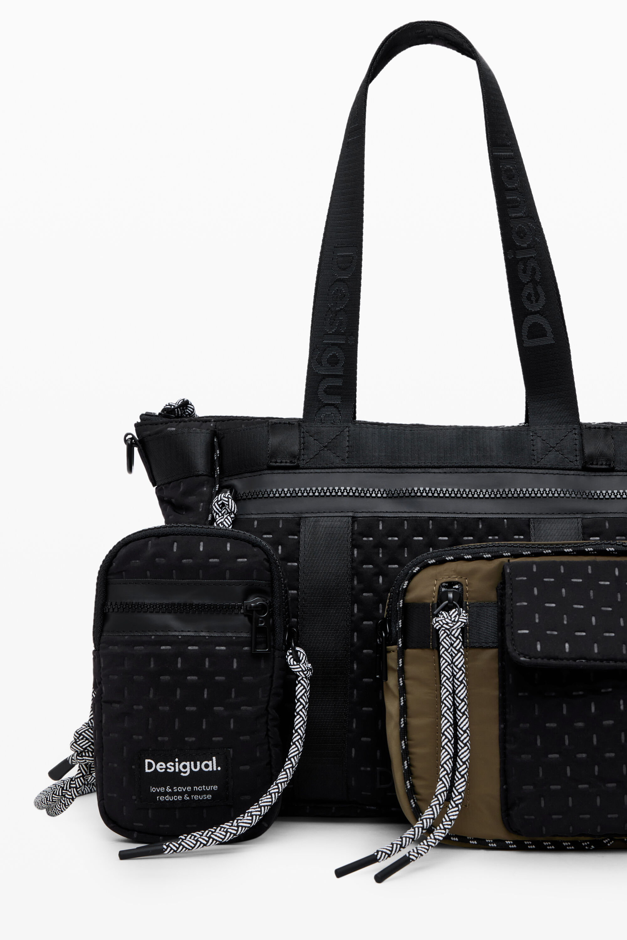 Bolso Voyager bowling XL multiposicion de mujer I Desigual