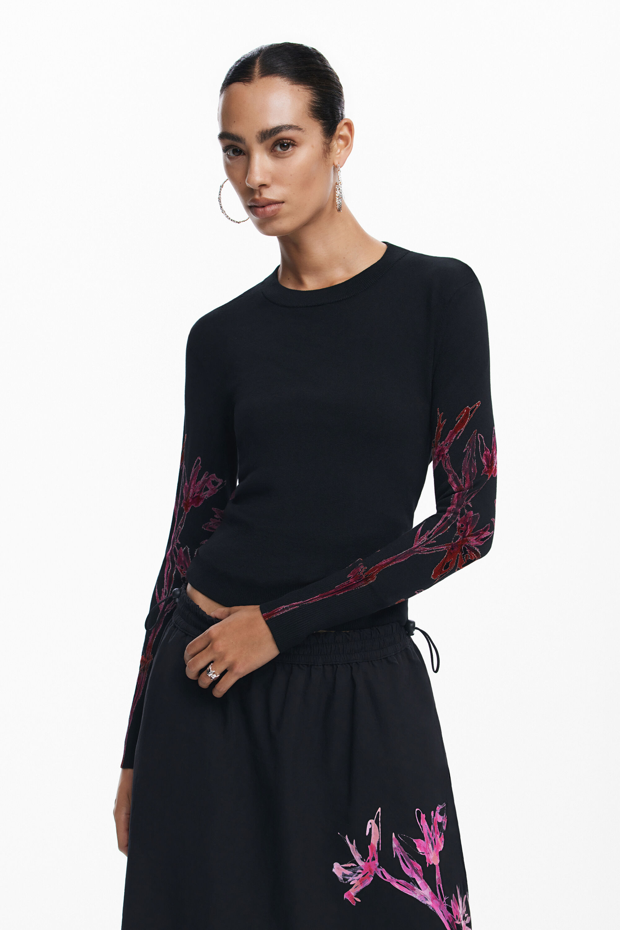 Orchid Sleeve T-shirt