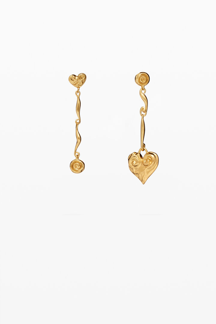 Arracades cor asimètriques bany d'or Zalio | Desigual