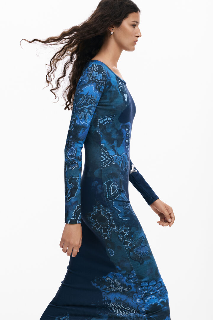 Nauwsluitende jurk met mandala's | Desigual