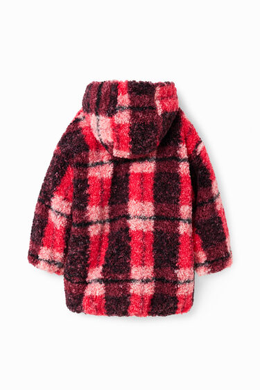 Jaqueta borreguet quadres | Desigual
