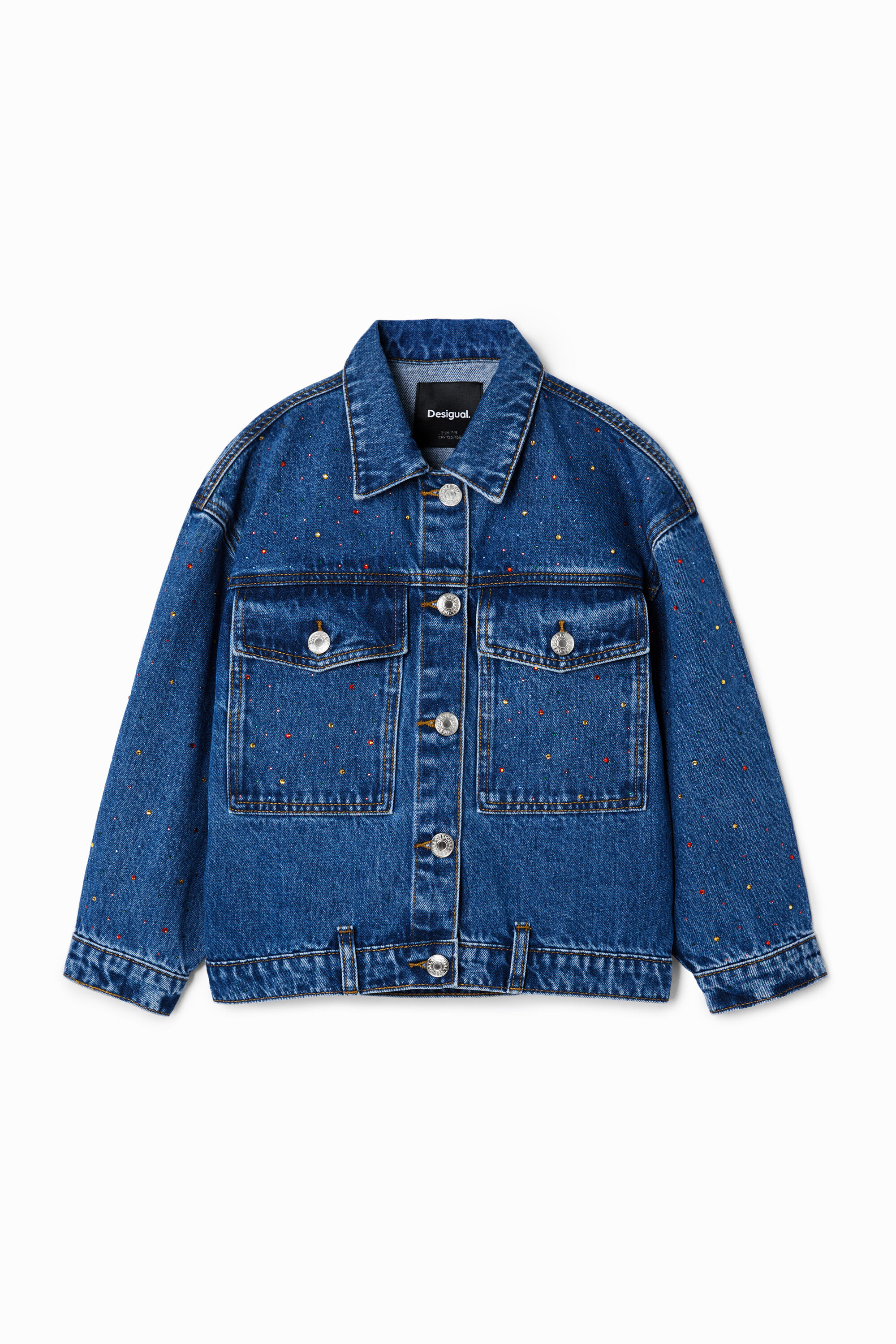 Desigual Girls Girls s Trucker Denim Jacket Blue