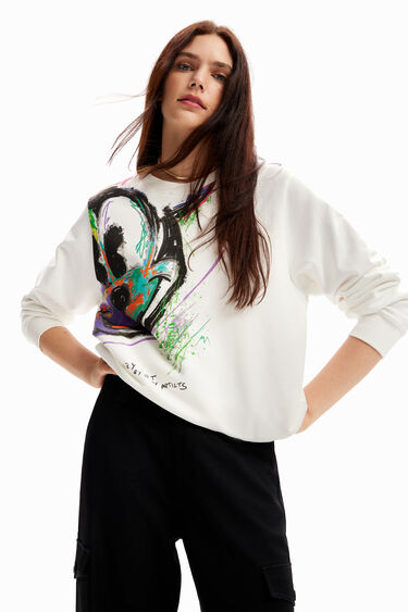 Arty Mickey Mouse sweatshirt | Desigual